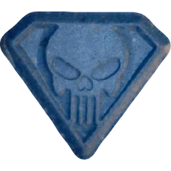 Comprimé Punisher — MDMA 174mg — Vienna, Austria