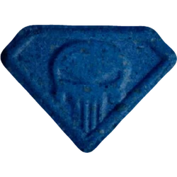 Comprimé Punisher — MDMA 122mg — Vienna, Austria