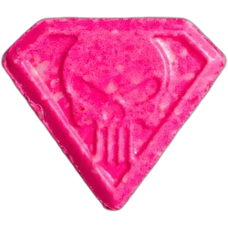 Comprimé Punisher — MDMA 180mg — Marseille, France