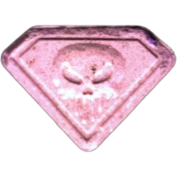 Comprimé Punisher — MDMA 39% — Barcelona, Espagne