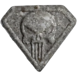 Comprimé Punisher — MDMA 125mg — Marseille, France