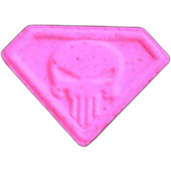 Comprimé Punisher — MDMA 164mg — Barcelona, Espagne