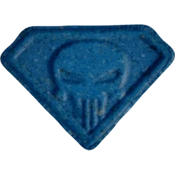 Comprimé Punisher — MDMA 138mg — Vienna, Austria
