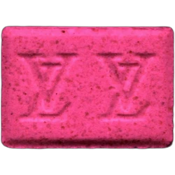 Comprimé Louis Vuitton — MDMA 184mg — Barcelona, Espagne