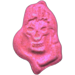 Comprimé Grim Reaper — MDMA 315mg — Madrid, Espagne
