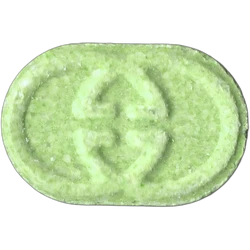 Comprimé Gucci — MDMA 213mg — Madrid, Espagne