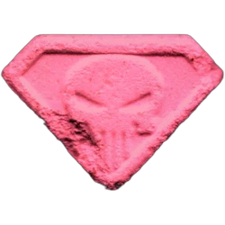 Comprimé Punisher — MDMA 97mg — Barcelona, Espagne