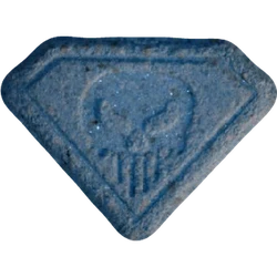 Comprimé Rolex — MDMA 46mg; Caffeine 122mg — Vienna, Austria
