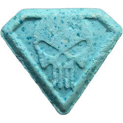 Comprimé Punisher — MDMA 120mg — Berlin, Allemagne