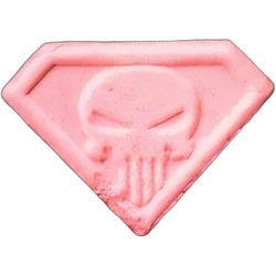Comprimé Punisher — MDMA 133mg — Madrid, Espagne