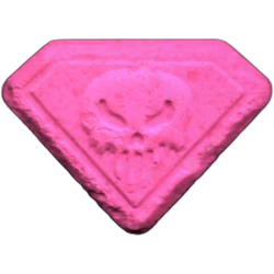 Comprimé Punisher — MDMA 141mg — Barcelona, Espagne