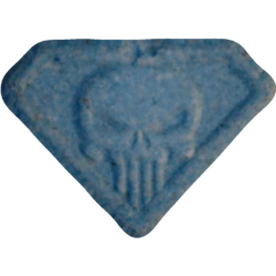 Comprimé Punisher — MDMA 218mg — Vienna, Austria