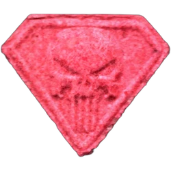Comprimé Punisher — MDMA 258mg — Barcelona, Espagne
