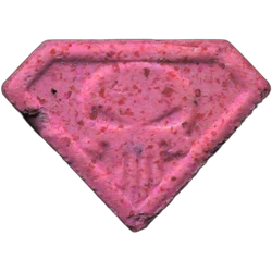 Comprimé Punisher — MDMA 153mg — Madrid, Espagne