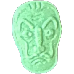Comprimé La Casa De Papel — MDMA 128mg; Caffeine 178mg — Valencia, Espagne