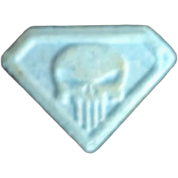 Comprimé Punisher — MDMA 149mg — Málaga, Espagne