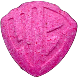 Comprimé Warner Bros — MDMA 65mg; Caffeine 142mg — Madrid, Espagne