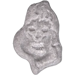 Comprimé Grim Reaper — MDMA 33%; 4-CMC — Madrid, Espagne