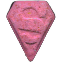 Comprimé Superman — MDMA 71mg — Madrid, Espagne