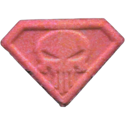 Comprimé Punisher — MDMA 193mg — Madrid, Espagne