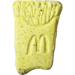 Comprimé Mcdonalds — MDMA 172mg — Slovénie