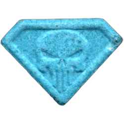 Comprimé Punisher — MDMA 105mg — Barcelona, Espagne
