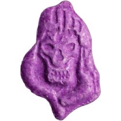 Comprimé Grim Reaper — MDMA 245mg — Marseille, France