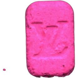 Comprimé Louis Vuitton — MDMA 141mg — Barcelona, Espagne