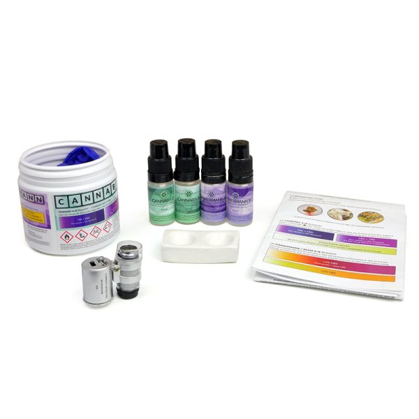 Kit de test au réactif de cannabinoïdes