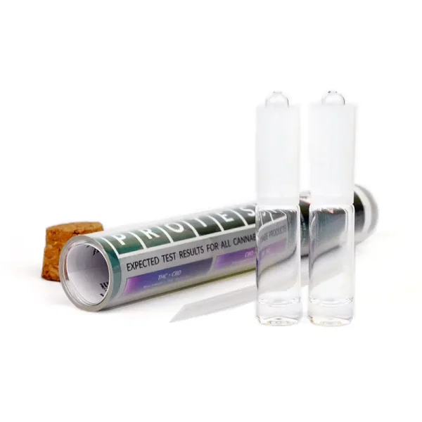 Test de réactif à usage unique pour cannabinoïdes