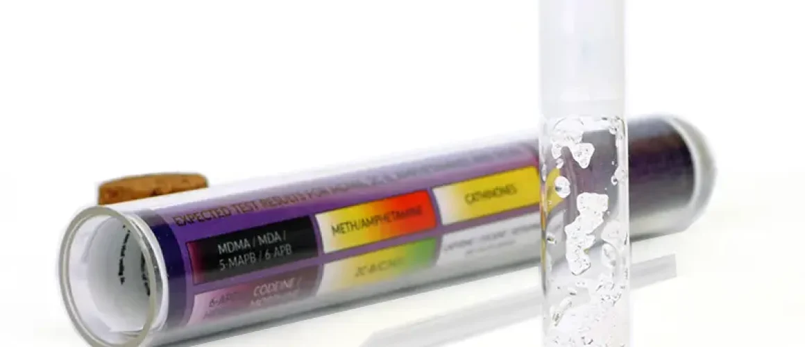 Test de réactif à usage unique pour MDMA