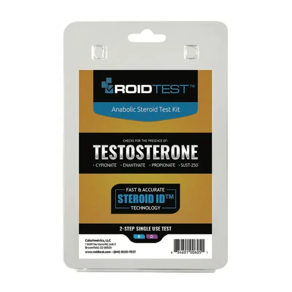 ROIDTEST pour l'identification de la Testostérone