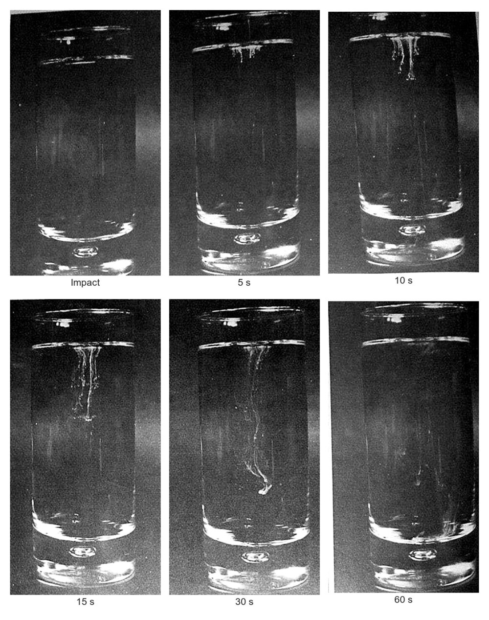 Séquence du test à l’eau de Javel