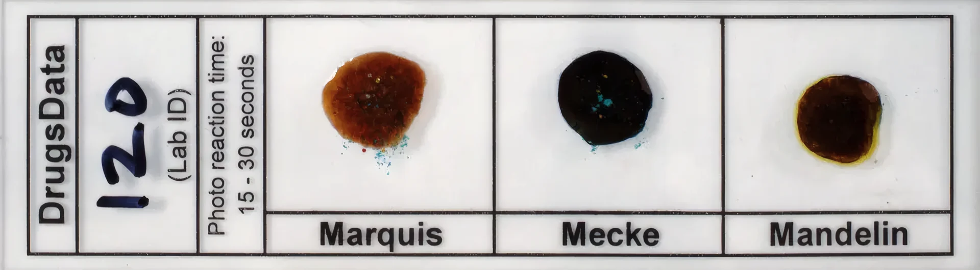 Détecter amphétamine ou méth dans la MDMA