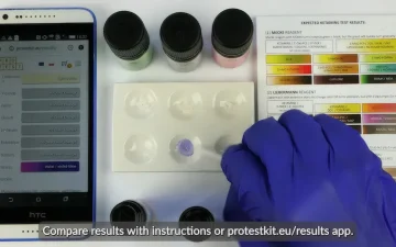 Nuancier des tests réactifs pour la kétamine