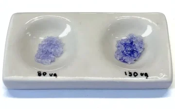 Résultats du kit de pureté LSD