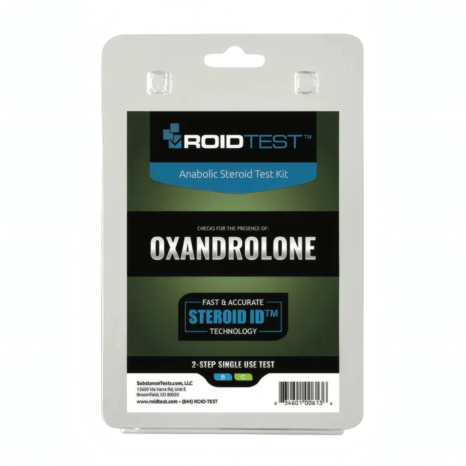 ROIDTEST pour identifier l'oxandrolone